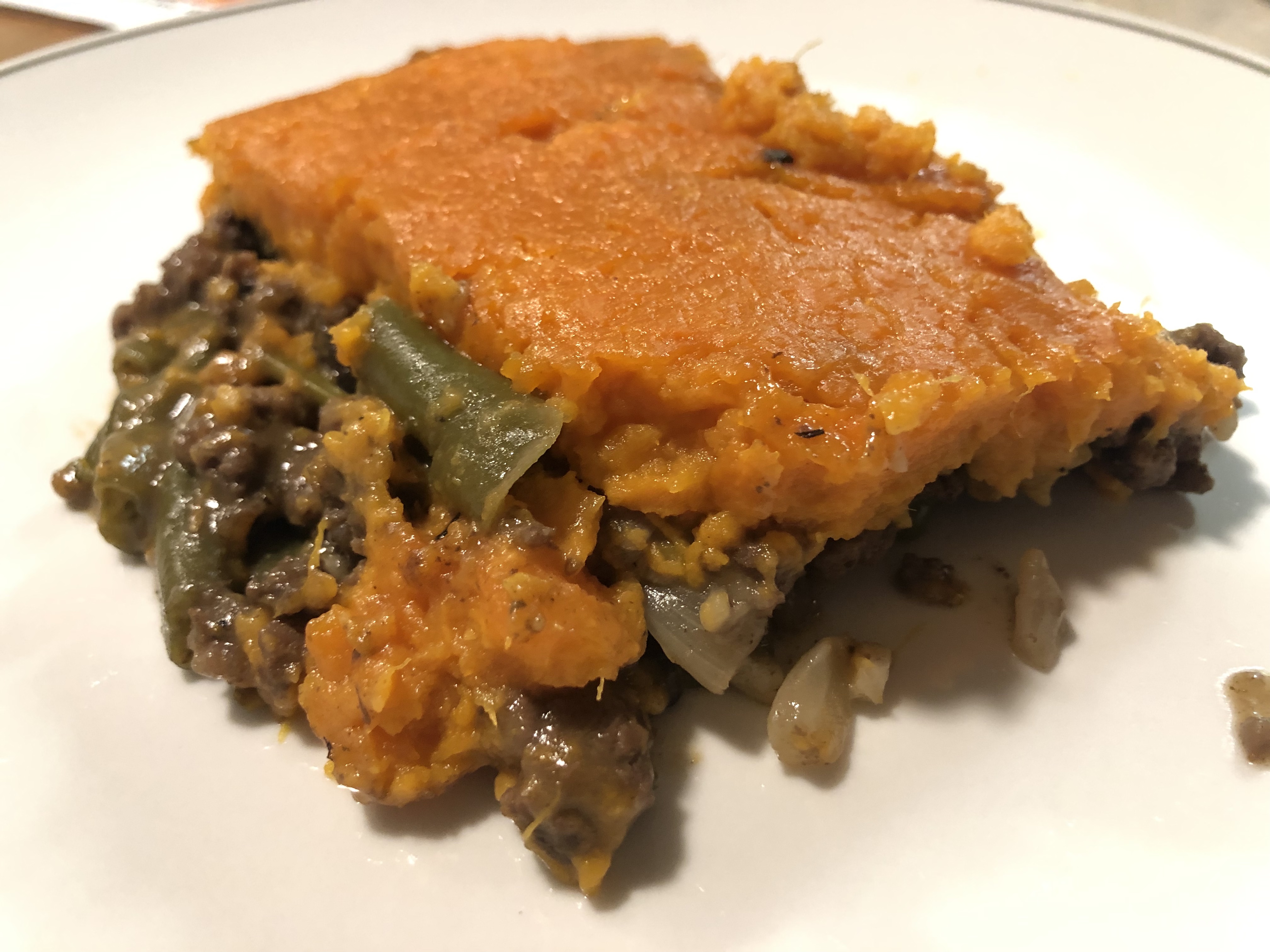 Bison Sweet Potato Shepherd's Pie